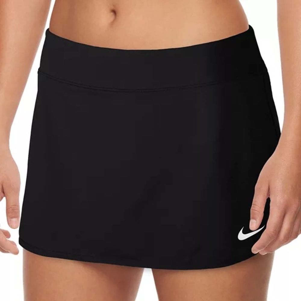 NEW Nike Pure Dri-Fit Tennis Skirt/Skort, black, medium. retail $60